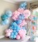 Pink and Blue Balloons,12 Inch Metallic Blue and Pink Balloons,57Pcs Gender Reveal Balloon for Baby Shower,Birthday,Weddind,Princess Theme Party Decorations